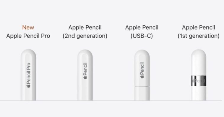 Apple Pencil Pro vs USB-C, 2 et 1 : quelle est la différence ? 1 Apple Pencil Pro vs USB-C, 2 et 1 : quelle est la différence ?