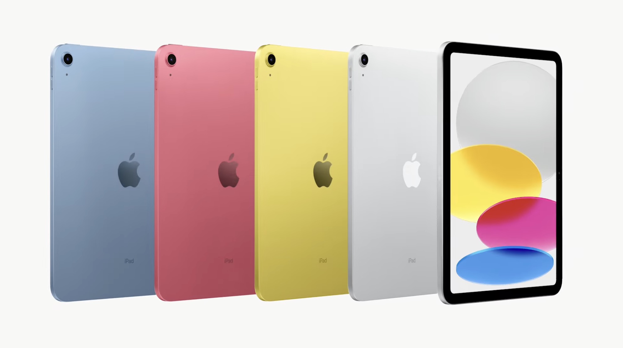 iPad 10 couleurs