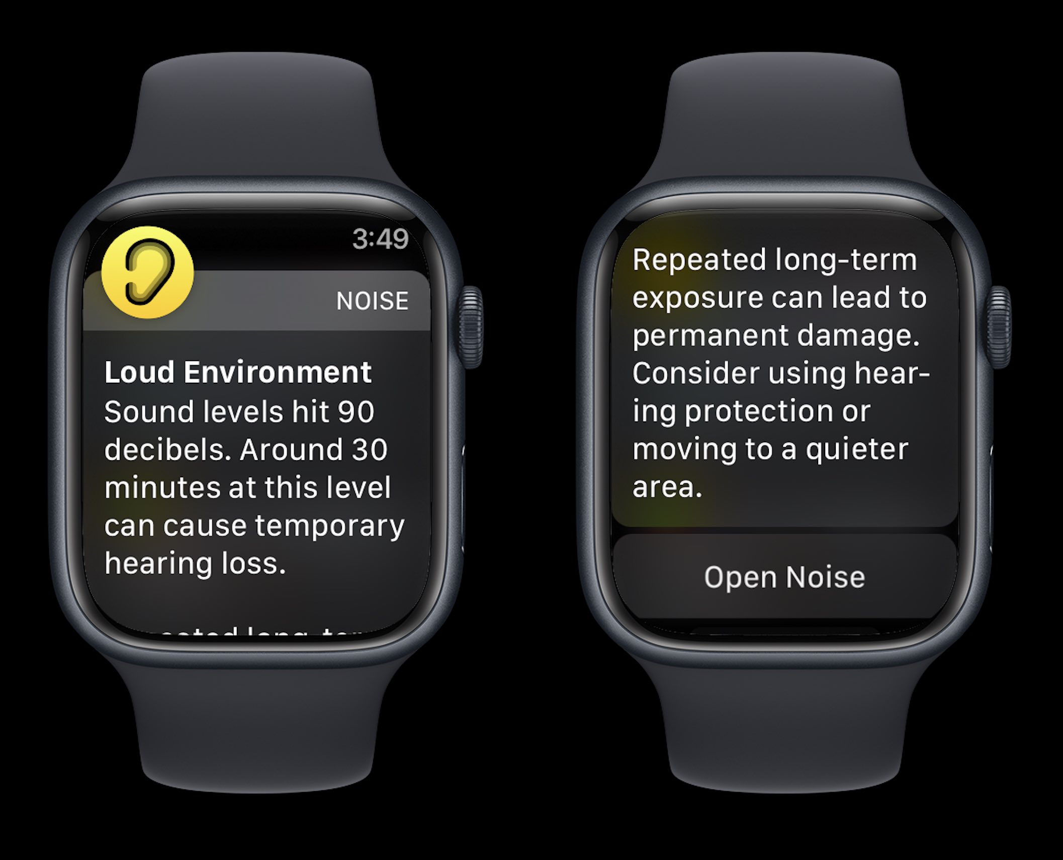 Comment l’iPhone et l’Apple Watch peuvent vous protéger contre la perte auditive 8 Comment vérifier les niveaux de décibels sur Apple Watch et iPhone - Avertissements de bruit Apple Watch
