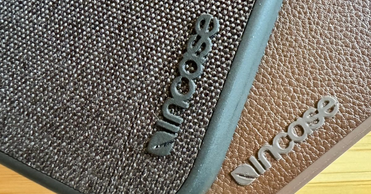 Étui pratique pour iPhone 15 Pro Incase Woolenex et cuir végétalien ICON MagSafe