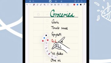 Goodnotes pour iPad mis à jour avec la prise en charge d'Apple Pencil Pro
