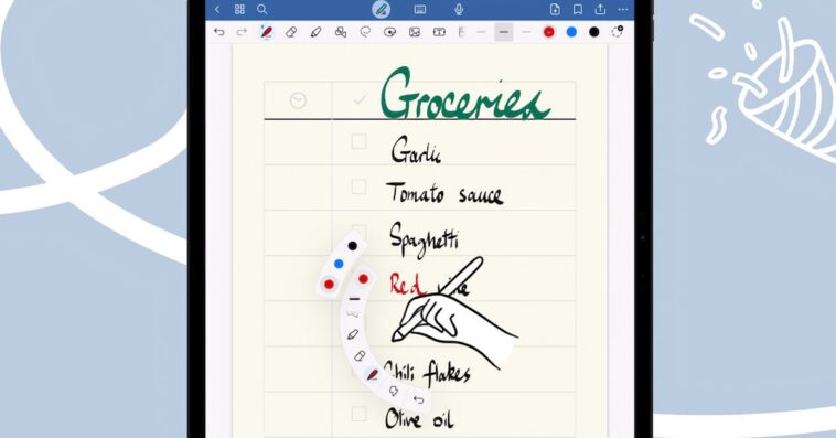 Goodnotes pour iPad mis à jour avec la prise en charge d'Apple Pencil Pro 1 Goodnotes pour iPad mis à jour avec la prise en charge d'Apple Pencil Pro