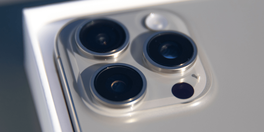 Appareil photo iPhone 15 Pro Max