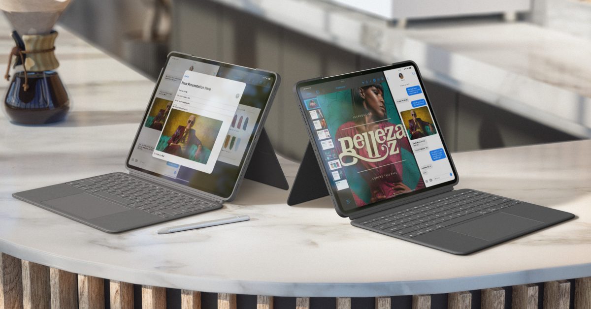Logitech annonce l'étui clavier Combo Touch pour iPad Air M2 et iPad Pro M4