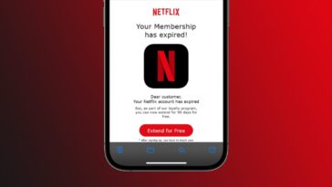PSA : Méfiez-vous de cette escroquerie sournoise de phishing sur Netflix