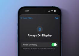 Voici comment automatiser l'affichage permanent de l'iPhone