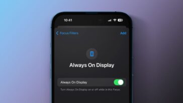 Voici comment automatiser l'affichage permanent de l'iPhone