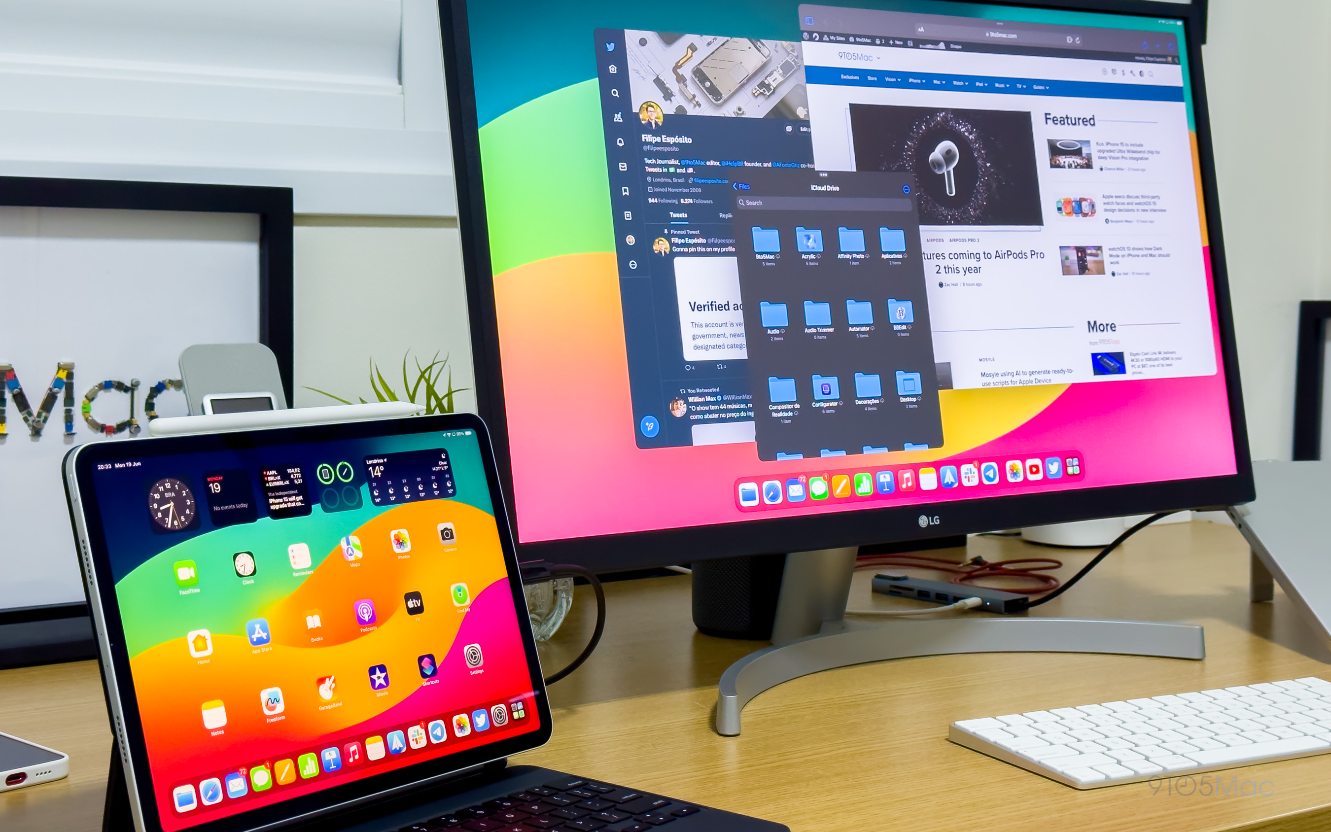 Gestionnaire de scène iPadOS 17