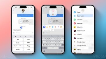 Toutes les nouveautés de Messages dans iOS 18 : tapbacks emoji, envoi programmé, formatage du texte, RCS, etc.
