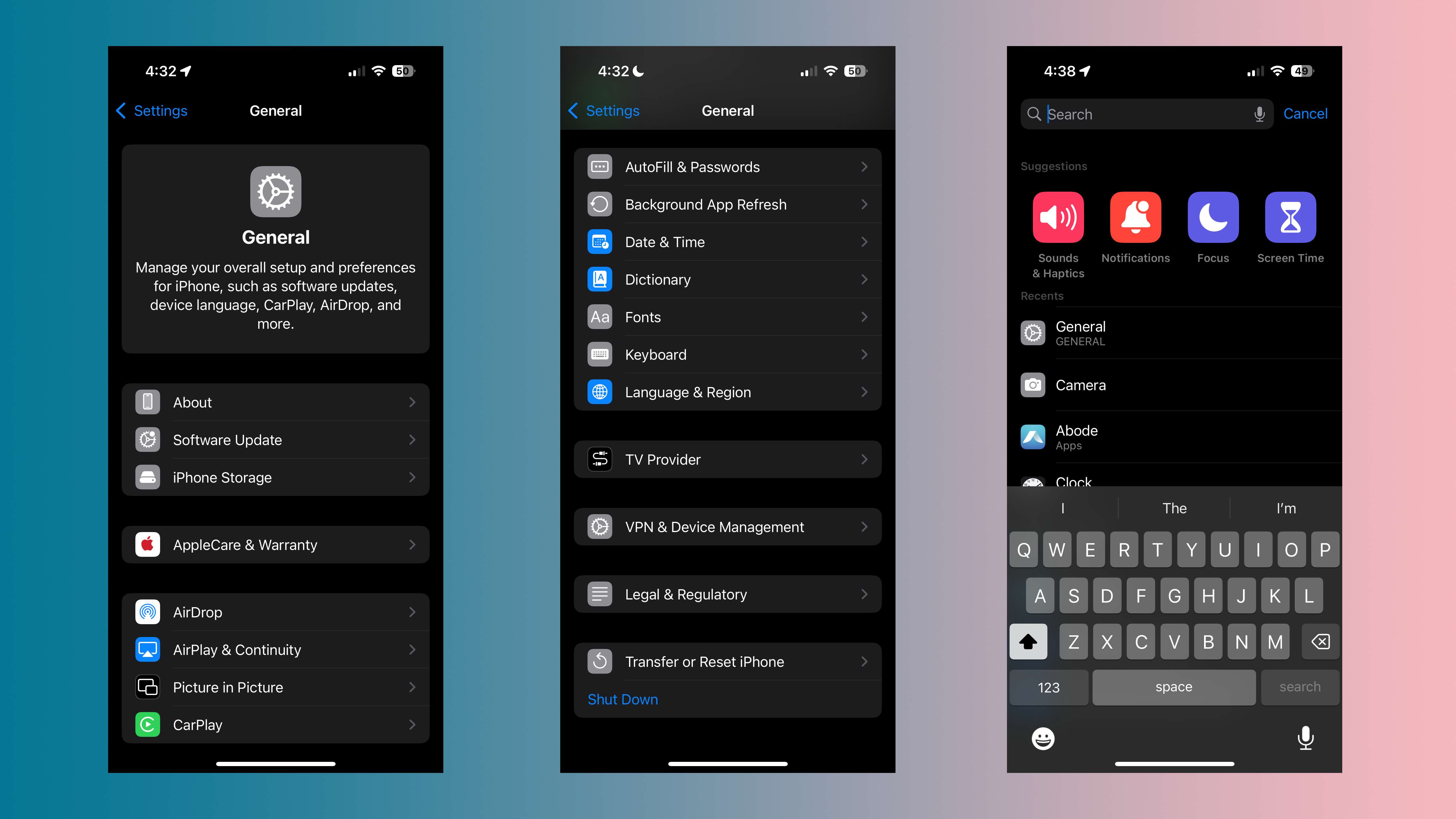Voici un aperçu de l'application Paramètres remaniée dans iOS 18 3 1718054406 382 Voici un apercu de lapplication Parametres remaniee dans iOS 18