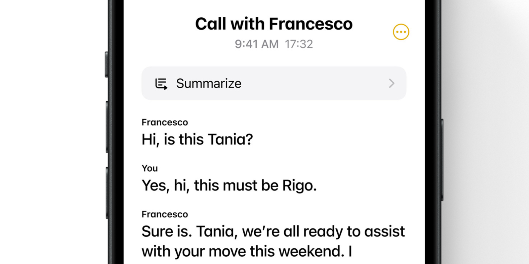 Transcriptions audio Apple Notes