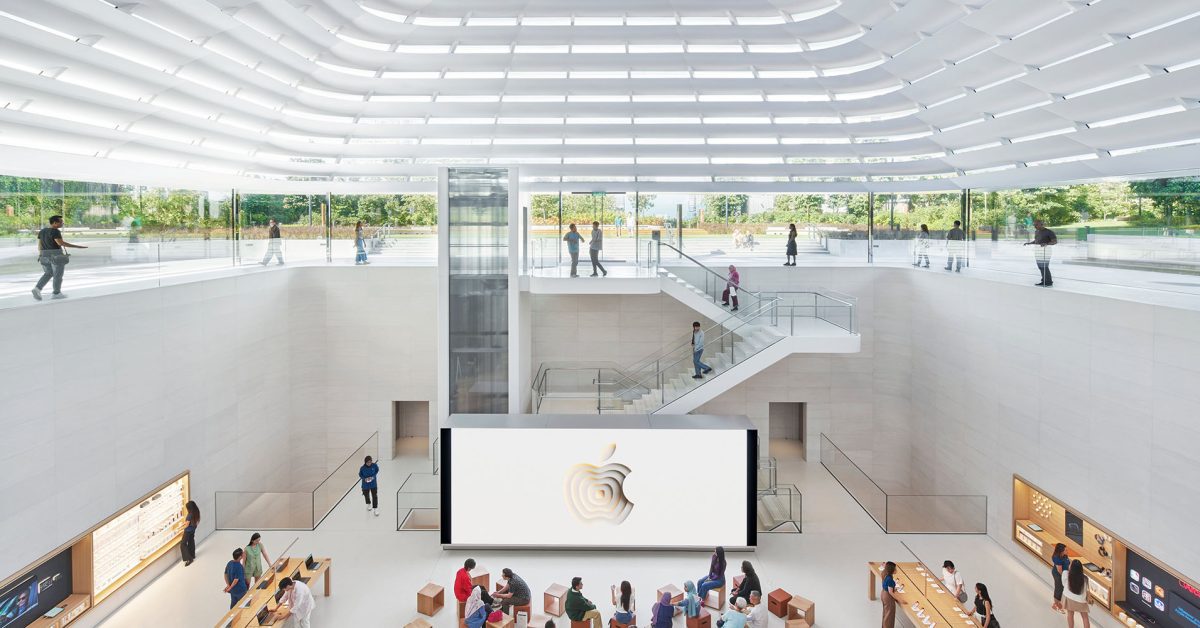 L'Apple Store TRX de Kuala Lumpur a l'air aussi cool à l'intérieur qu'à l'extérieur