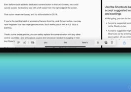 Conseil d'utilisateur expérimenté sur l'iPad : masquez la rangée de clavier flottante afin qu'elle ne masque pas votre contenu