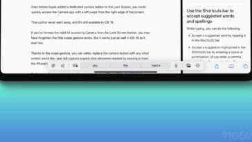 Conseil d'utilisateur expérimenté sur l'iPad : masquez la rangée de clavier flottante afin qu'elle ne masque pas votre contenu