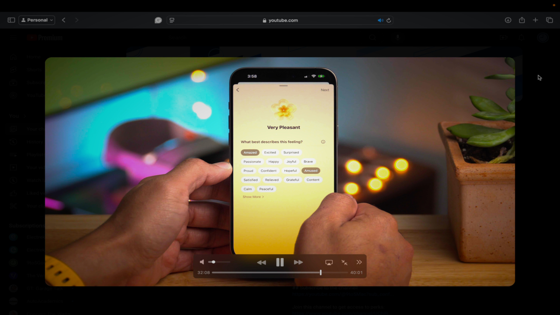 Visionneuse vidéo macOS Sequoia