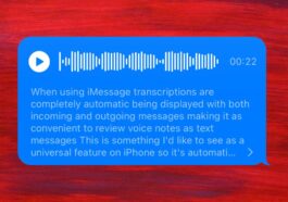 Demande de fonctionnalité : faire de la transcription vocale sur iPhone une fonctionnalité universelle