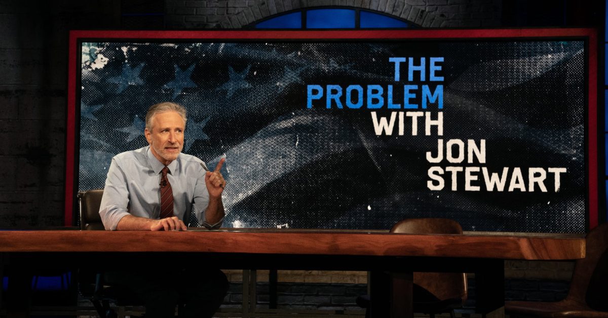 Jon Stewart s'exprime après la fin brutale de l'émission TV+ et affirme qu'Apple ne l'a pas censuré 56 Jon Stewart s'exprime après la fin brutale de l'émission TV+ et affirme qu'Apple ne l'a pas censuré
