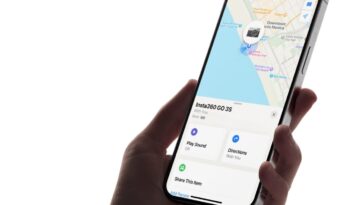 La petite caméra d'action 4K GO 3S rejoint le réseau Apple Find My