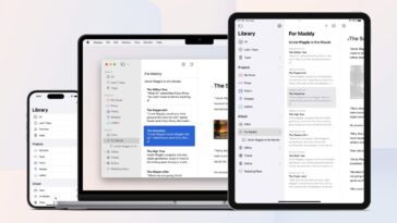 L'application d'écriture Ulysses pour Mac, iPad et iPhone bénéficie de liens internes, d'une navigation dans l'historique, etc.