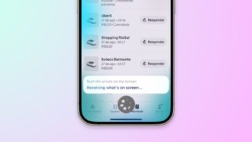 Le concept imagine comment Siri pourrait utiliser l'IA pour lire et interagir avec ce qui est à l'écran