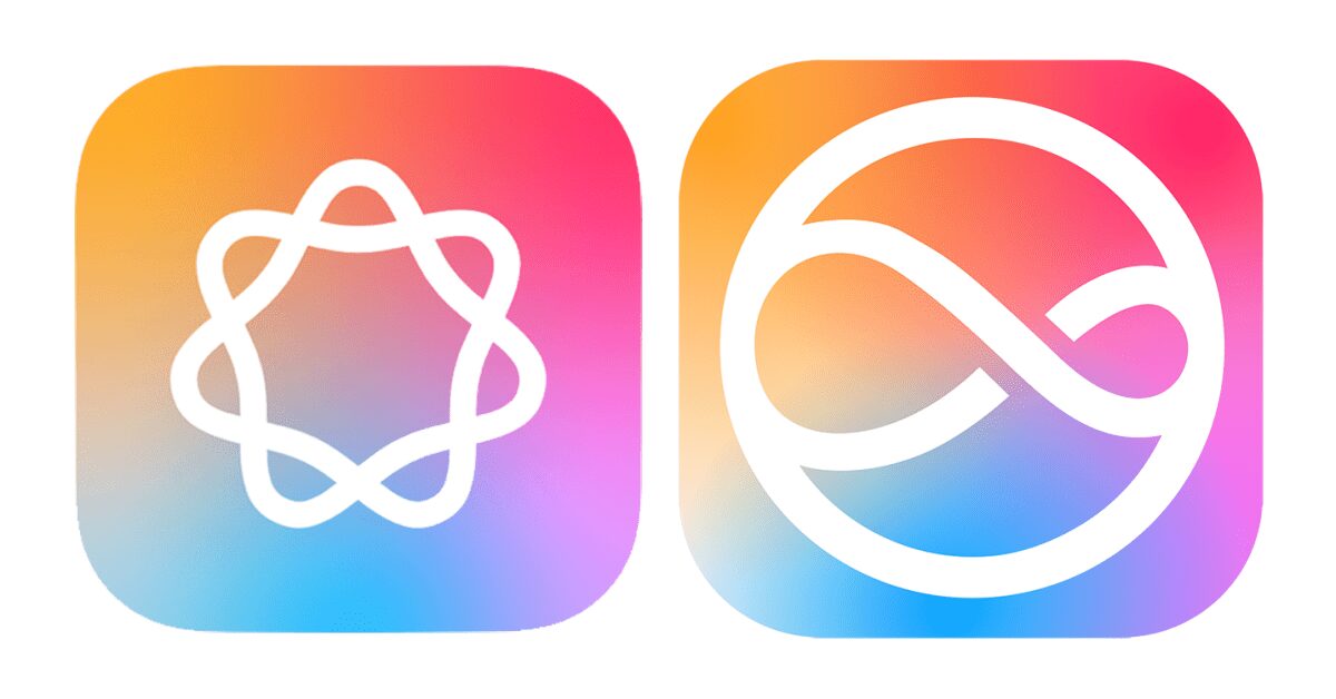 Le logo Apple AI est destiné à paraître inoffensif et non anthropomorphe