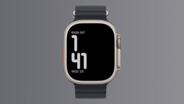 Mon nouveau visage Apple Watch minimal préféré