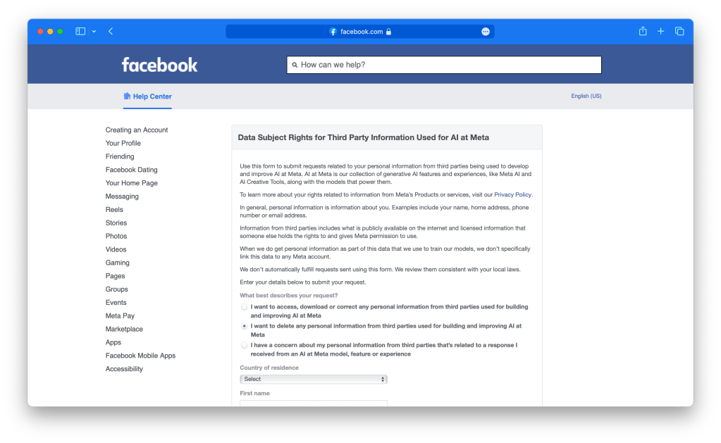 Security Bite : Meta commencera à utiliser vos données pour entraîner son IA la semaine prochaine, mais vous pourrez peut-être vous désinscrire 3 Security Bite Meta commencera a utiliser vos donnees pour entrainer