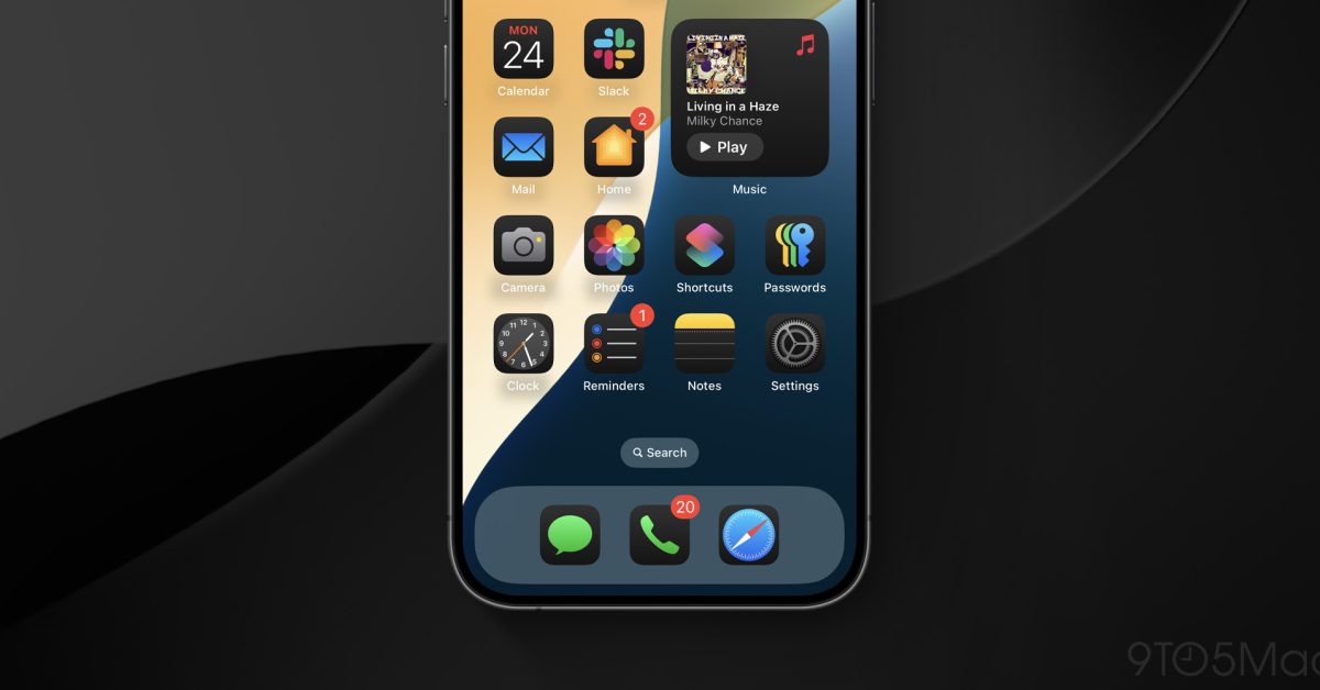 iOS 18 : Comment utiliser les icônes d'application du mode sombre sur ...