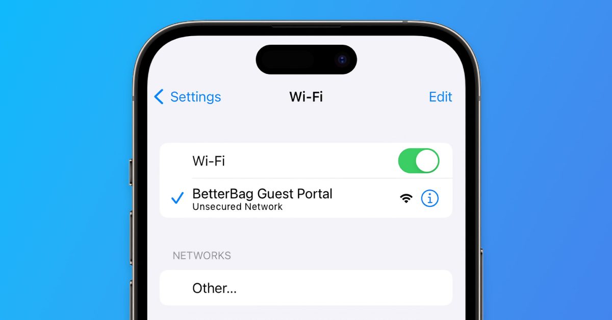 Un brevet d'Apple laisse entrevoir un nouveau système de classement des réseaux Wi-Fi dans iOS