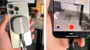 Cet accessoire transforme votre iPhone 15 Pro en studio mobile