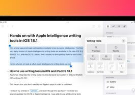 Pratique des outils d'écriture Apple Intelligence dans iOS 18.1