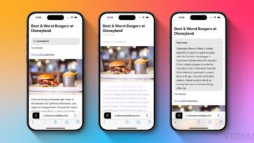 Safari bénéficie de la mise à niveau d'Apple Intelligence dans iOS 18.1 avec une nouvelle fonctionnalité de résumé