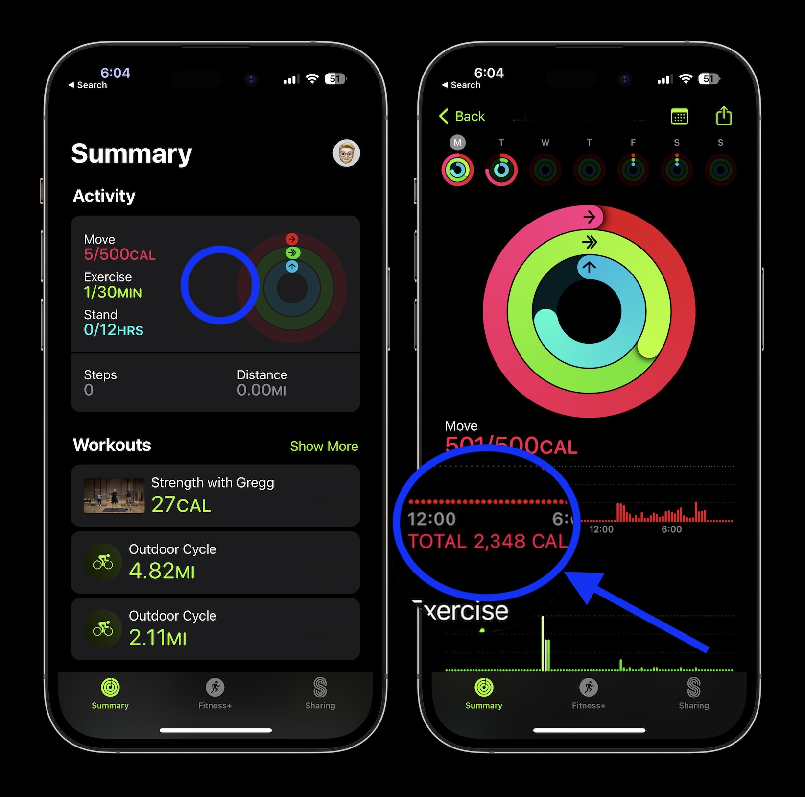 Calories brûlées par Apple Watch 1