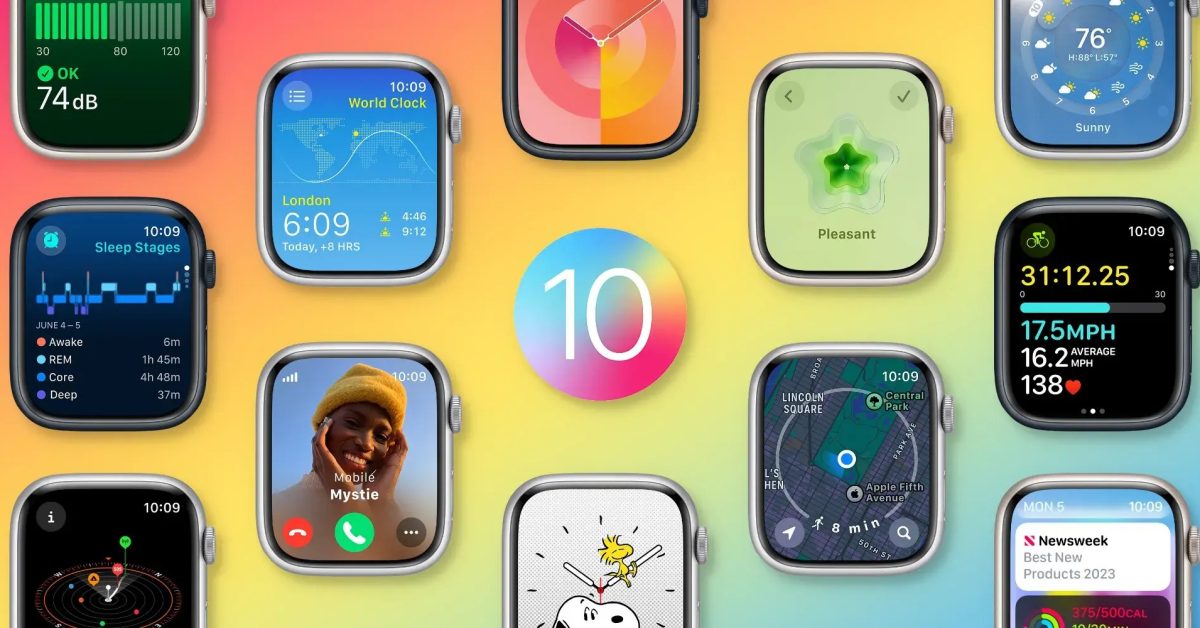 Ce changement de watchOS 10 m'agace toujours un an plus tard