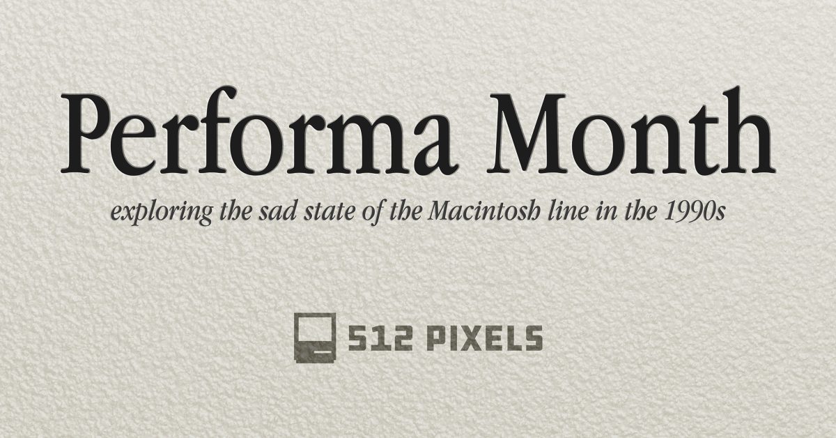 Le « Mois Performa » explorera le « triste état de la gamme Macintosh dans les années 1990 »
