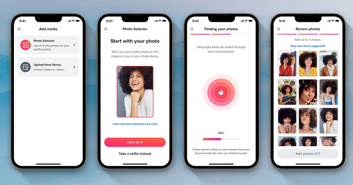 Le traitement de l'IA Tinder sur l'appareil sélectionnera vos photos les plus attrayantes pour vous 46 Le traitement de l'IA Tinder sur l'appareil sélectionnera vos photos les plus attrayantes pour vous