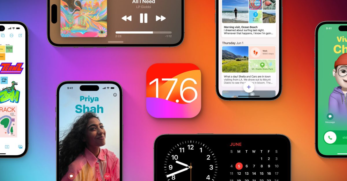 Les versions bêta publiques et pour développeurs d'iOS 17.6 sont désormais disponibles avec des notes de publication