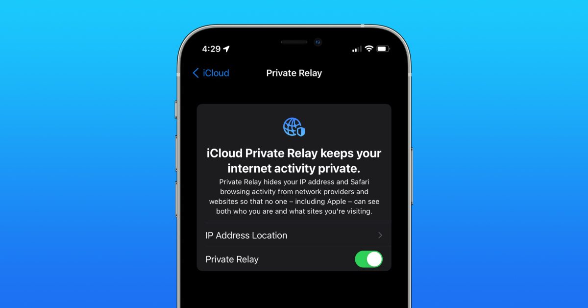 iCloud Private Relay : des chercheurs signalent des fuites d'adresse IP réelle 54 Substack impute la panne d'iCloud Private Relay à la forte baisse des taux d'ouverture des newsletters