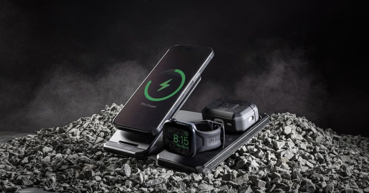 UAG lance un chargeur de voyage 3 en 1 avec un design compact et une prise en charge du mode veille