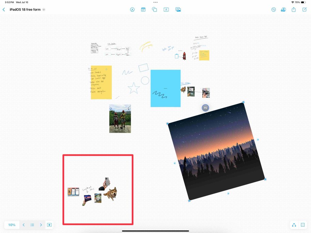 iPadOS 18 ajoute une nouvelle fonctionnalite a Freeform qui vaut