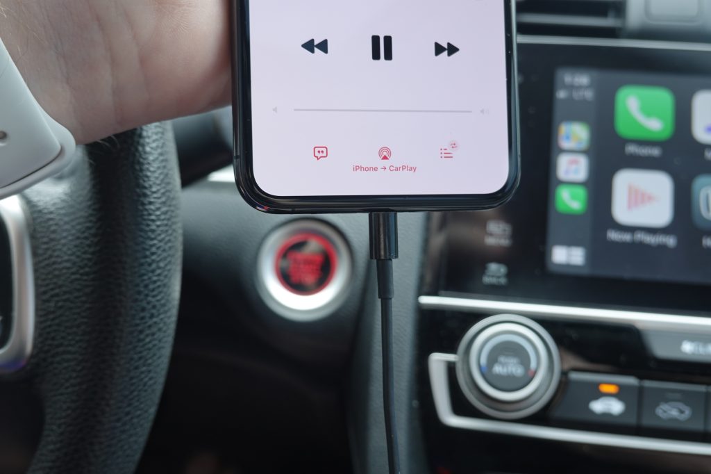 CarPlay filaire