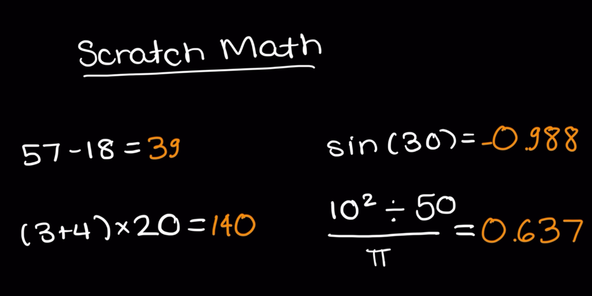 Notes mathématiques dans iOS 18