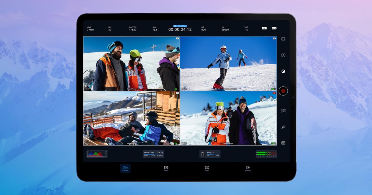 L'application Blackmagic Camera mise à jour avec de nouvelles fonctionnalités et une version iPad