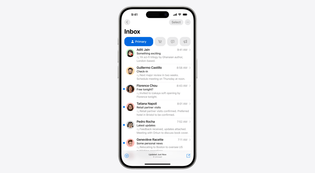 1724007012 177 Mail dans iOS 18 sept nouvelles fonctionnalites a venir