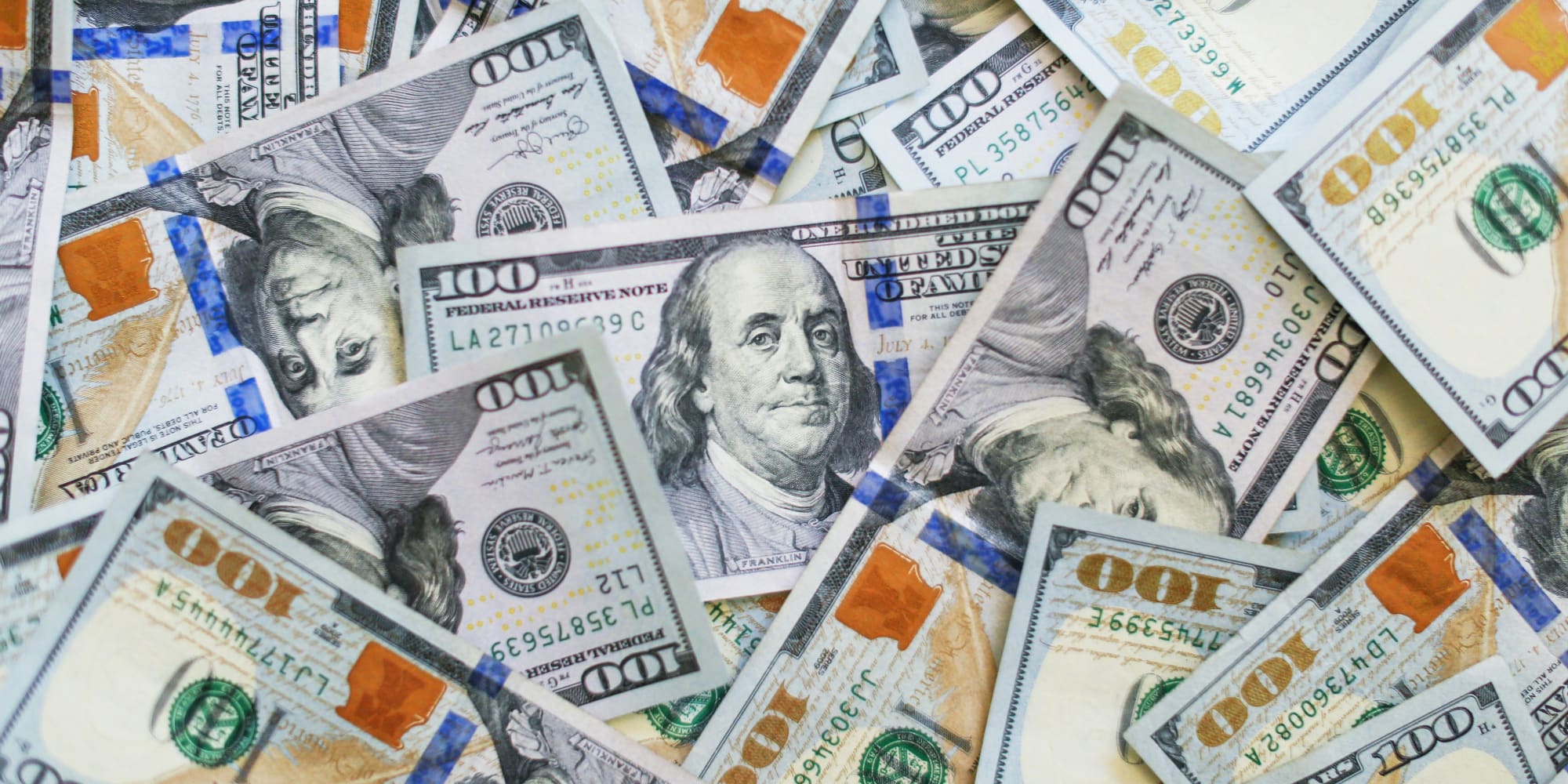 Billets de cent dollars