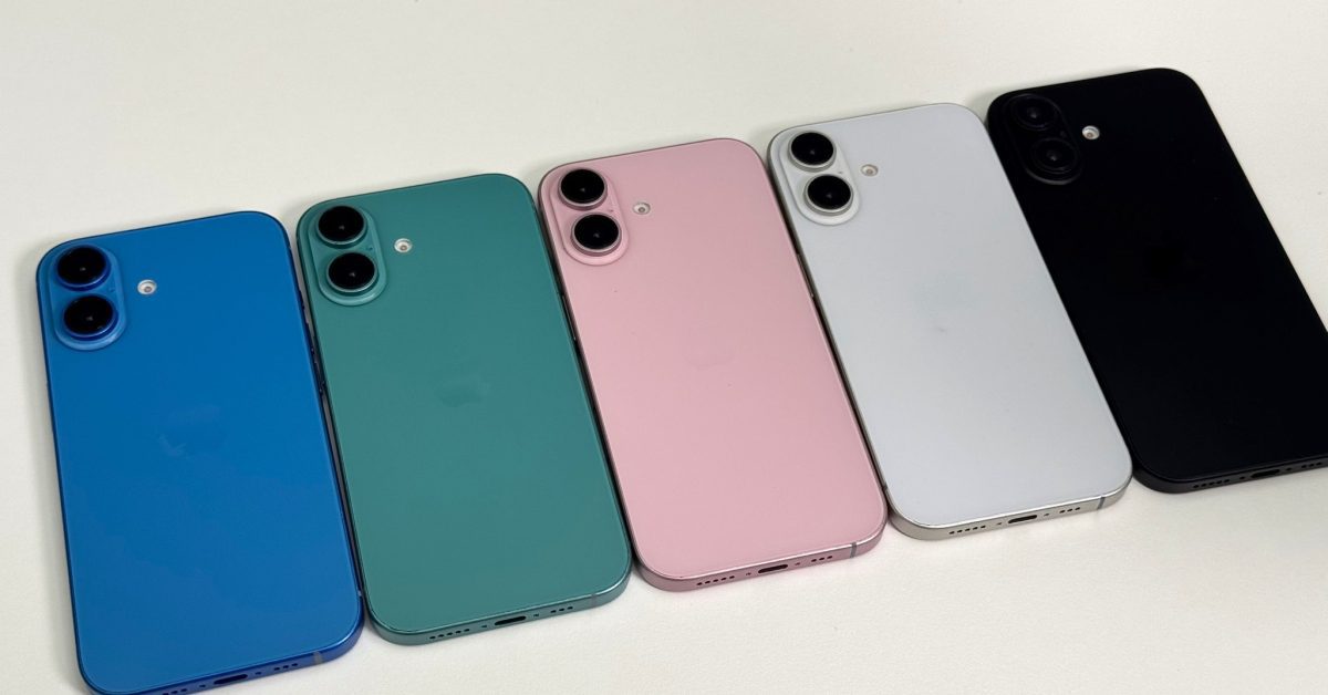 Voici un autre aperçu de chaque couleur de l'iPhone 16 [Video]