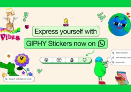 WhatsApp présente des autocollants animés fournis par GIPHY