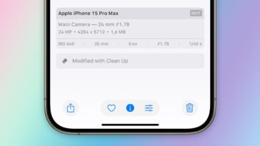 iOS 18.1 étiquette les images modifiées avec Clean Up, voici comment le savoir