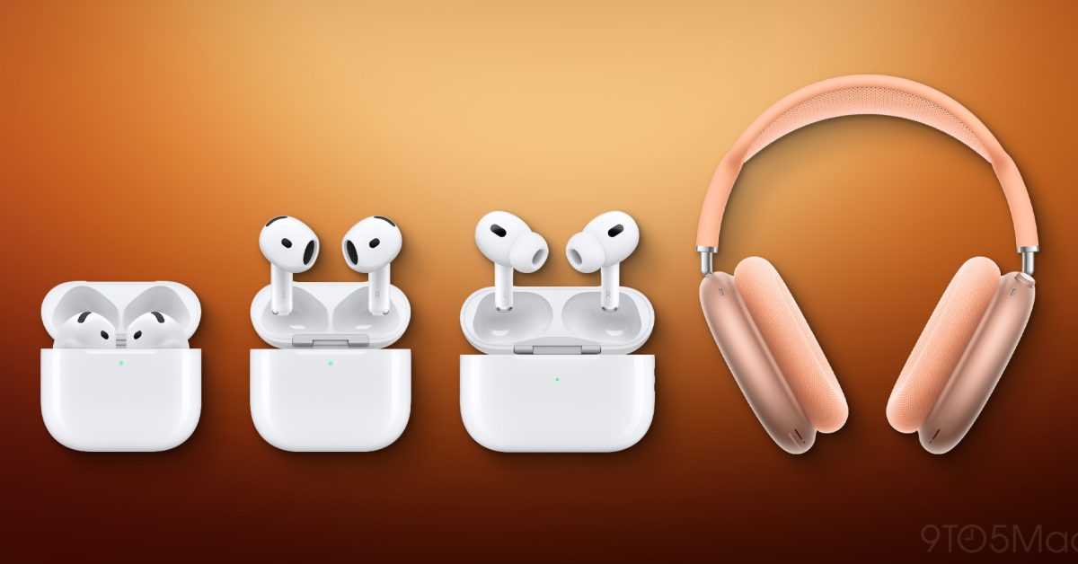This is the new AirPods lineup following the announcement of AirPods 4