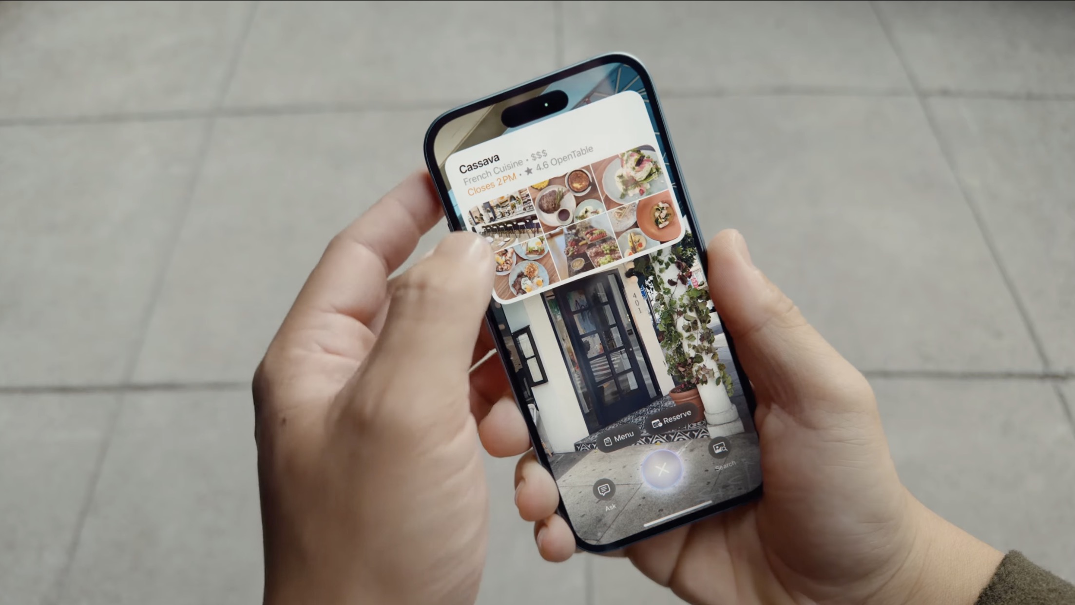 Intelligence Visuelle sur iPhone 16